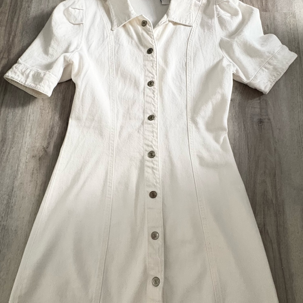 Sincerely Jules Cream Cotton dress